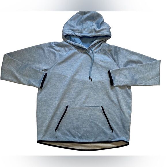 Under Armour Blue Hoodie Sweatshirt Large - Picture 3 of 4